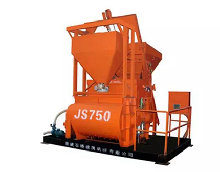 JS750型雙臥軸強制式攪拌機攪拌