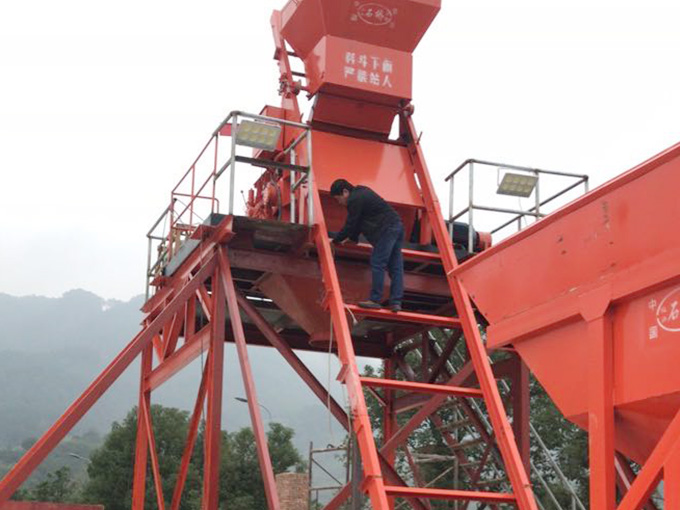六盤水JS750攪拌站